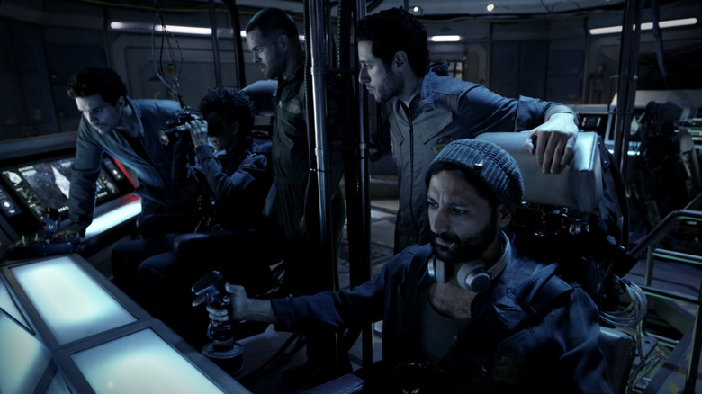 The roci crew in "The Expanse's" first episode