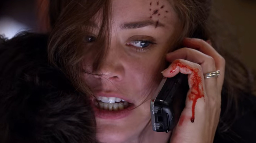 Megan Boone Elizabeth Keen phone bleeding