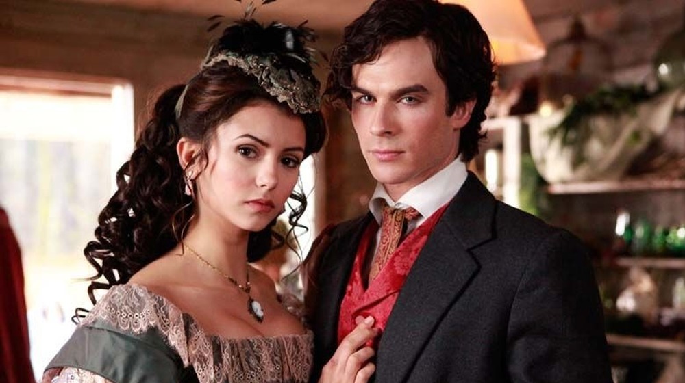 Damon and Katherine old-fashioned