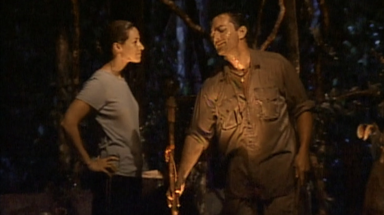 Stacey and Jeff Probst on Survivor Borneo