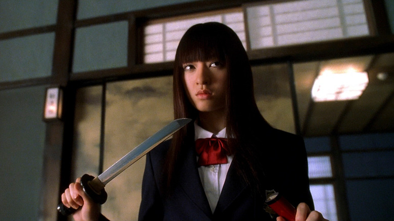 Gogo Yubari with sword