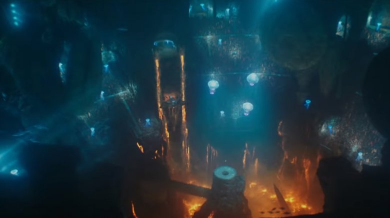 Aquaman's jellyfish lights