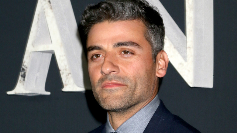 Oscar Isaac at the Annihilation premiere