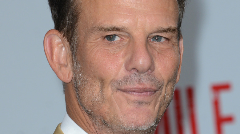 Peter Berg at a press event