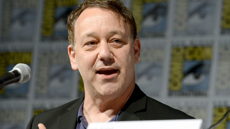 Sam Raimi talking