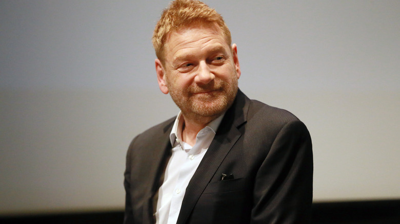 Kenneth Branagh smiling