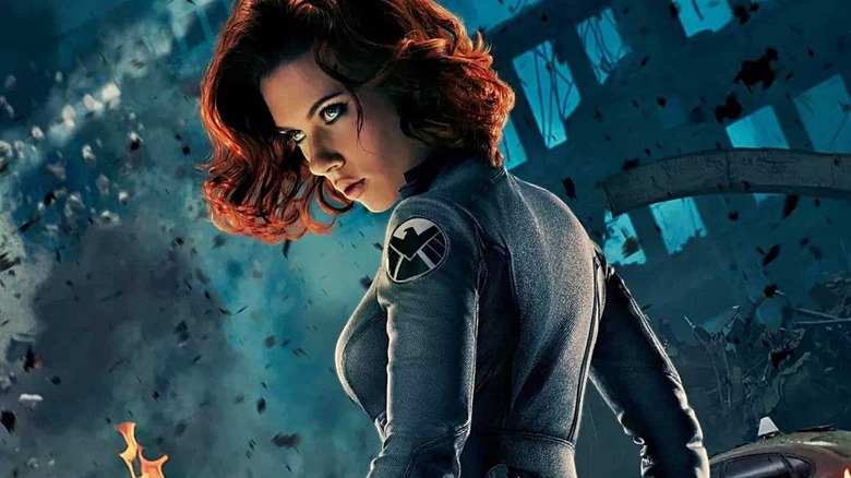 Black Widow in The Avengers