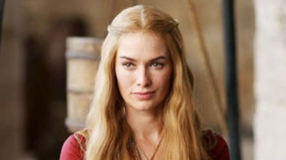 Cersei Lannister smirking