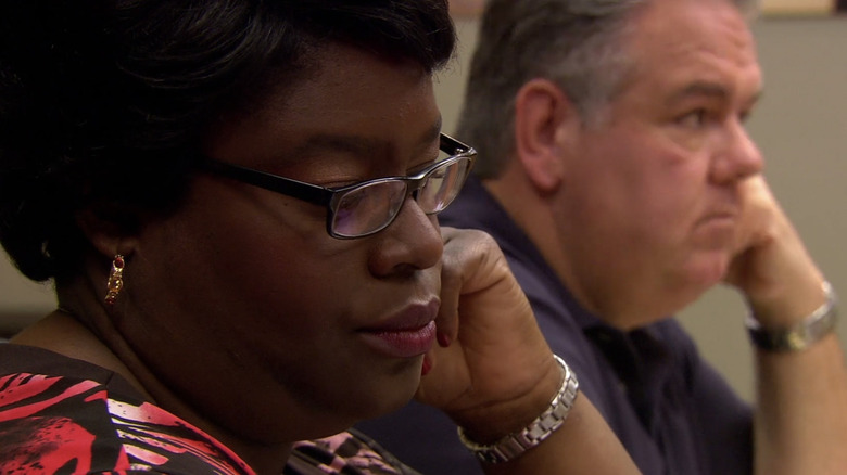 Retta and Jim O'Heir in the pilot