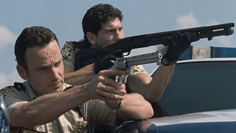 Andrew Lincoln and Jon Bernthal on The Walking Dead