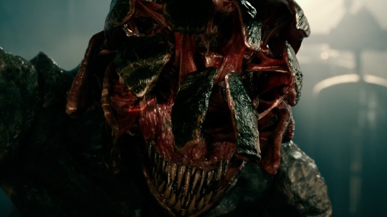 "A Quiet Place" alien head