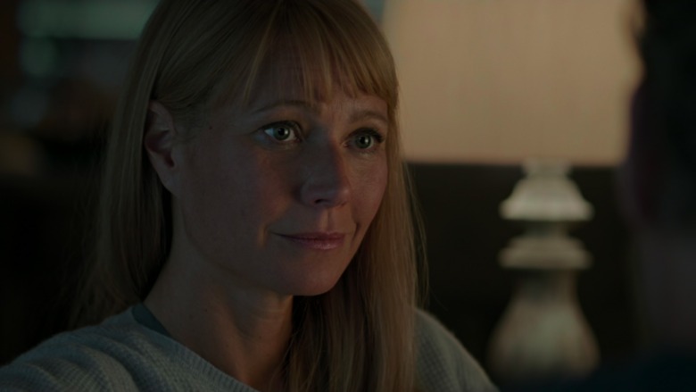 Pepper Potts smiling