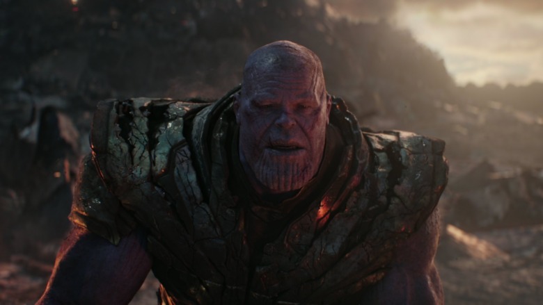 Thanos in despair