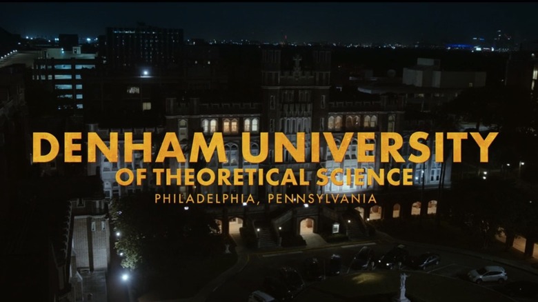 Denham University title card