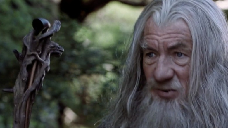 Lord of the Rings Gandalf pipe staff