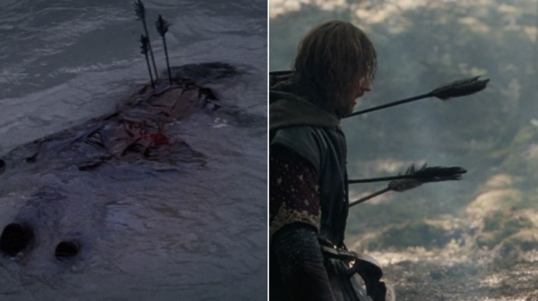 Lord of the Rings Isildur Boromir deaths