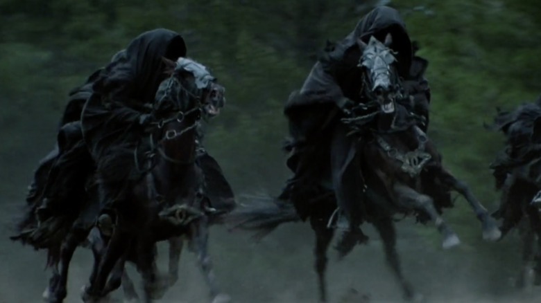 Lord of the Rings nazgul eye horse