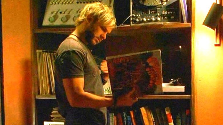 Charlie reads records