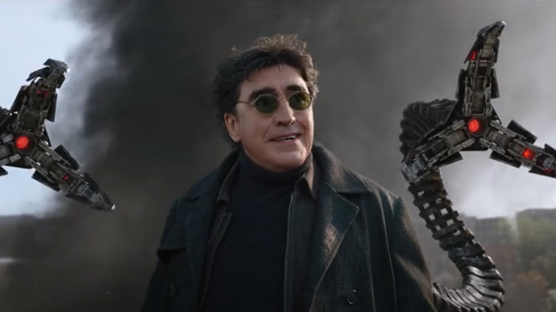 Doctor Octopus smiling 