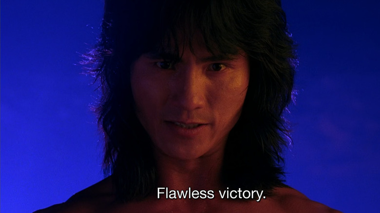 Liu Kang proclaims a flawless victory