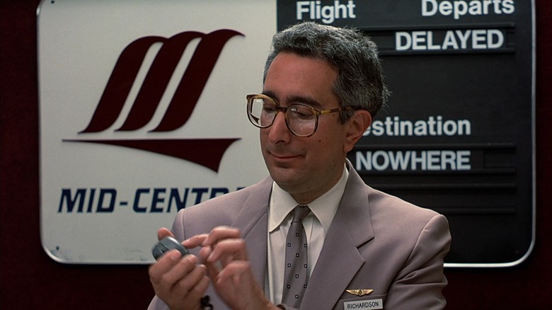 Ben Stein at ticket desk