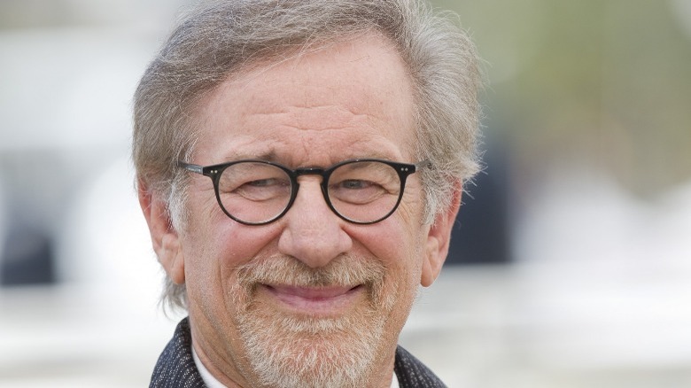 Steven Spielberg smiling