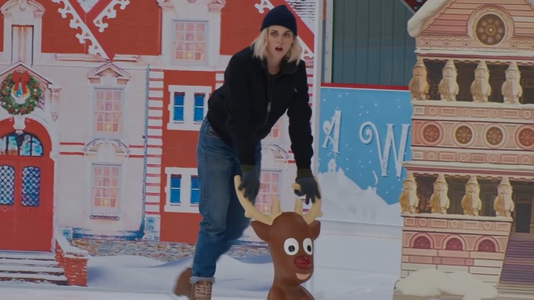 Happiest Season Kristen Stewart skates