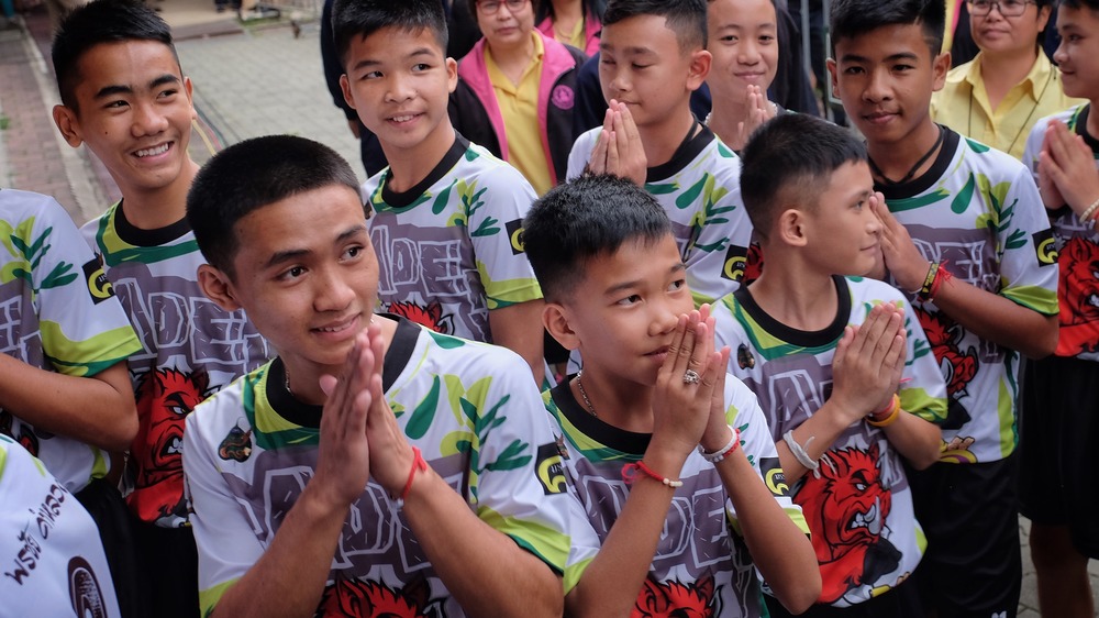 The Wild Boars soccer team from Thailand cave rescue