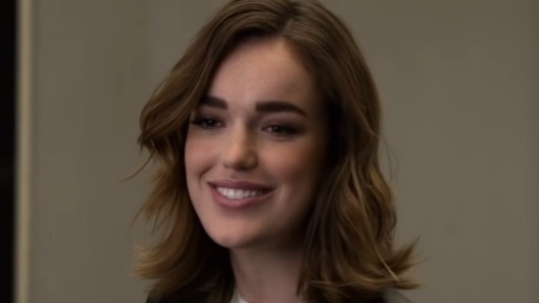 Jemma Simmons smiling