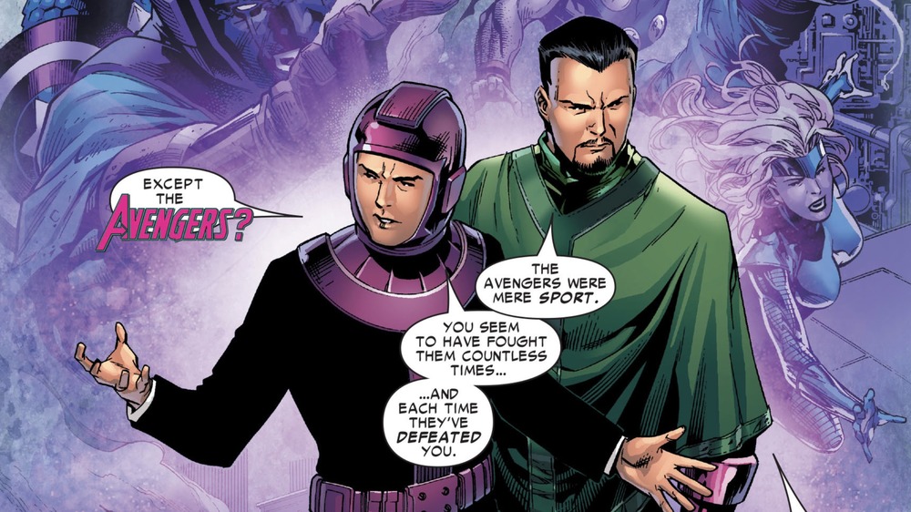 Kang the Conqueror and Nate Richards talking