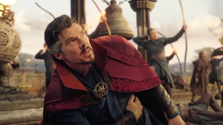 Doctor Strange looking nervous