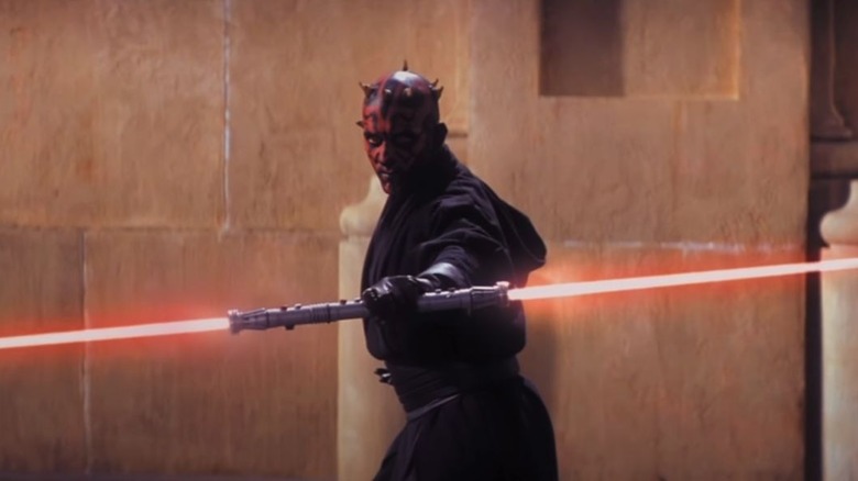 Darth Maul in star wars the phantom menace