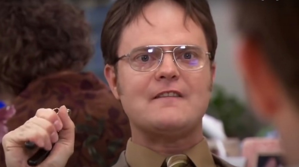 Dwight Schrute taunting Jim