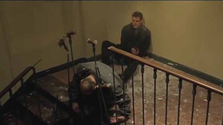 The Bourne Identity stairwell scene