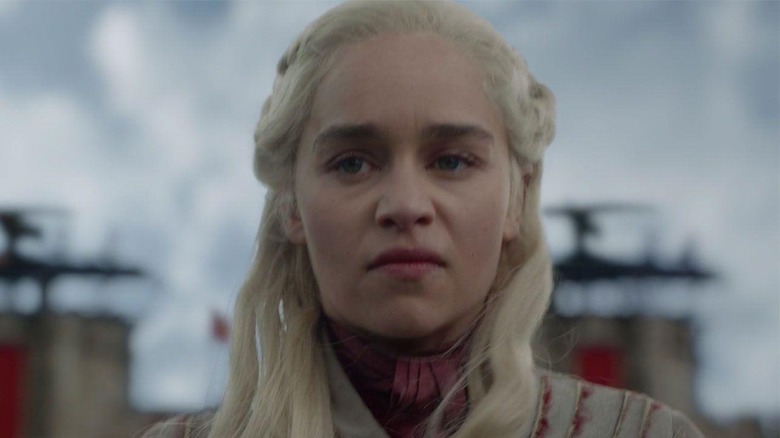 Daenerys looking irritated