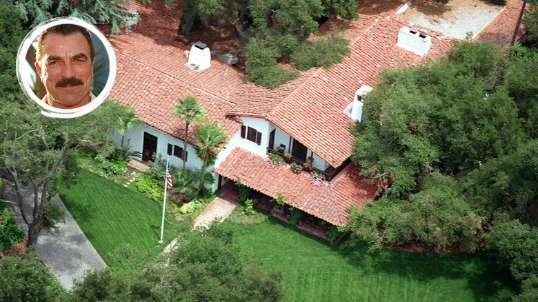 Tom Selleck and his Westlake, CA house