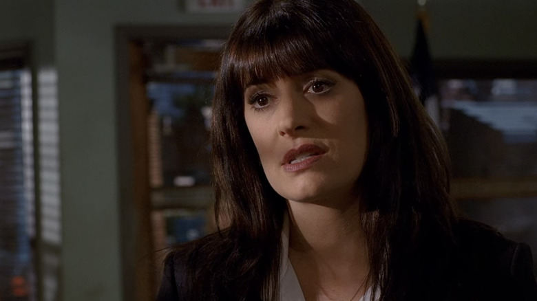 Emily Prentiss speaking in Criminal Minds