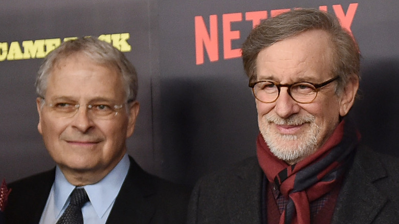 Lawrence Kasdan and Steven Spielberg