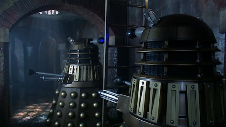 Two Daleks communicating