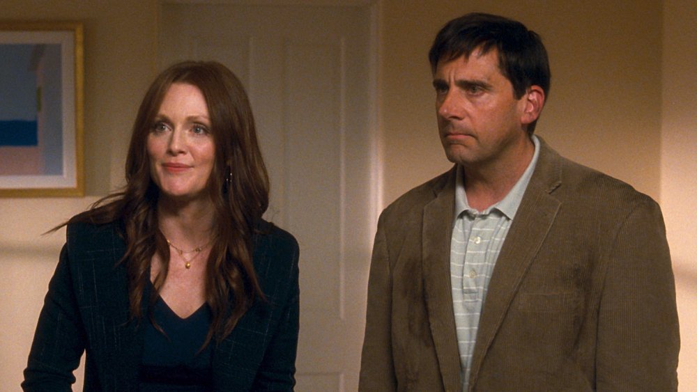 Julianne Moore and Steve Carell in Crazy, Stupid, Love