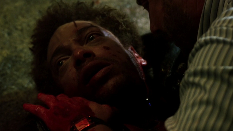 Warrick dying on CSI