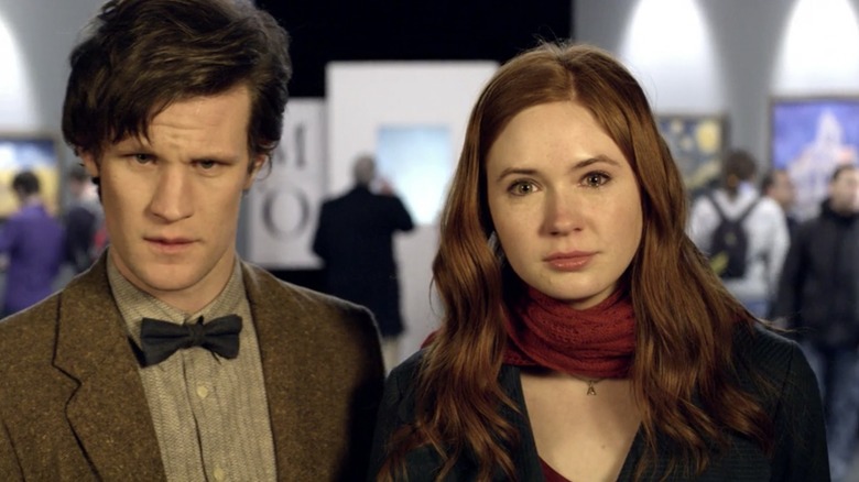 Matt Smith and Karen Gillan in Doctor Who