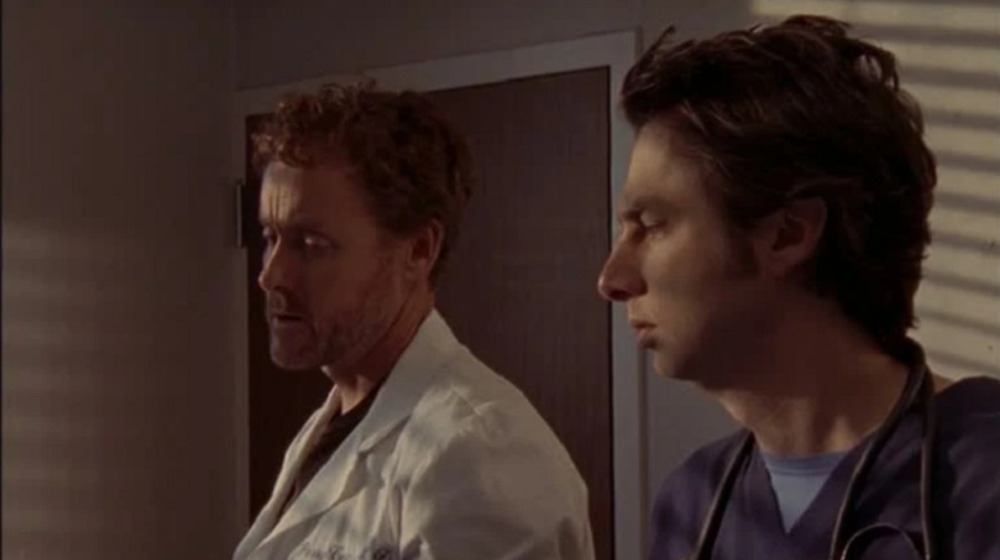 John C. McGinley and Zach Braff in Scrubs