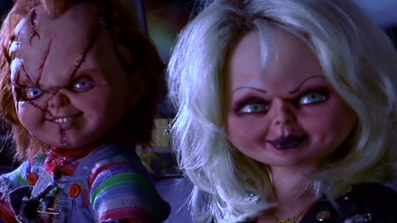 Chucky and Tiffany smiling