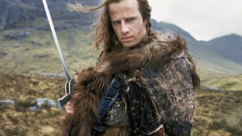 Connor MacLeod as a Scottish Highlander