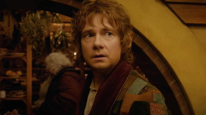 Bilbo looks worried