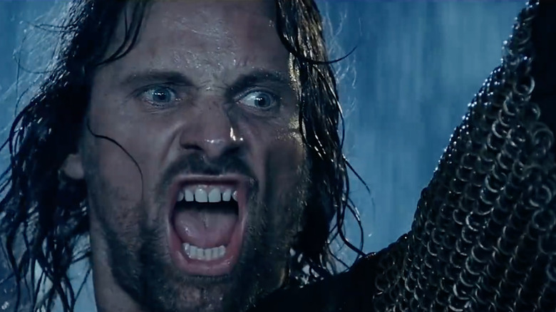 Aragorn yells