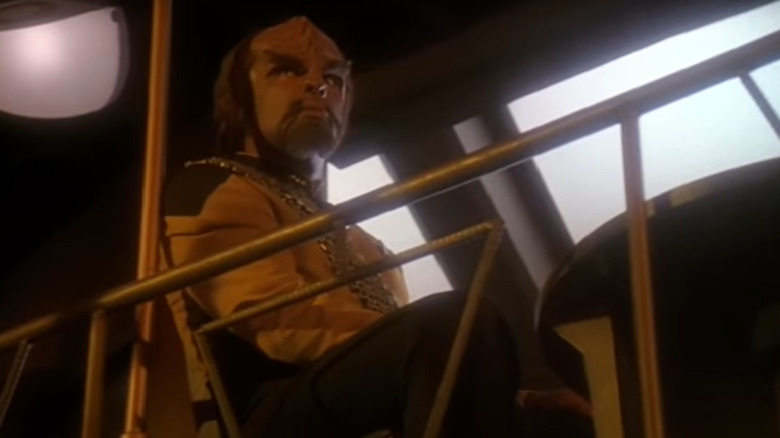 Michael Dorn as Worf in Deep Space Nine