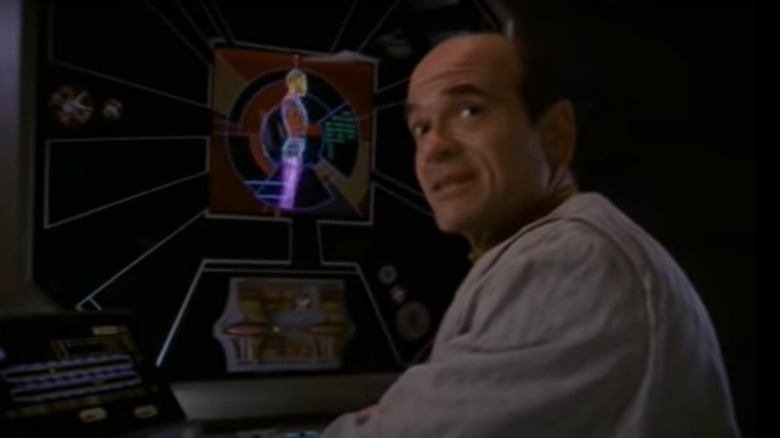 Robert Picardo as Lewis Zimmerman in Deep Space Nine