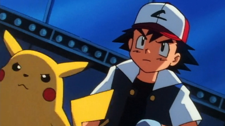 Ash and Pikachu are determined to win